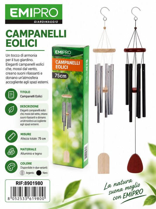 CAMPANELLI EOLICI 75CM