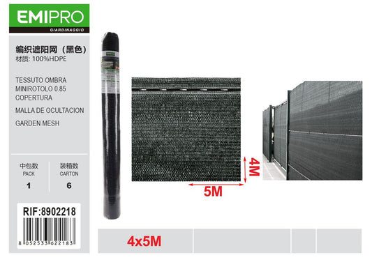 TESSUTO OMBRA MINIROTOLO 0.85 COPERTURA 4*5M