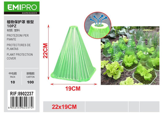 PROTEZIONI PER PIANTE 22*19CM 10PZ