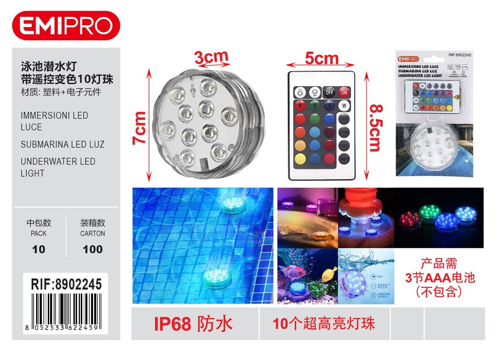 Immersioni Led Luce