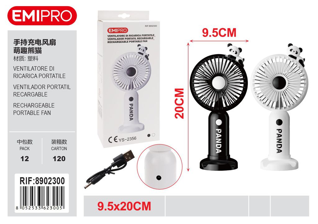 ventilatore Di Ricarica Portatile