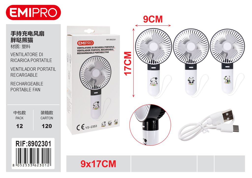 ventilatore Di Ricarica Portatile