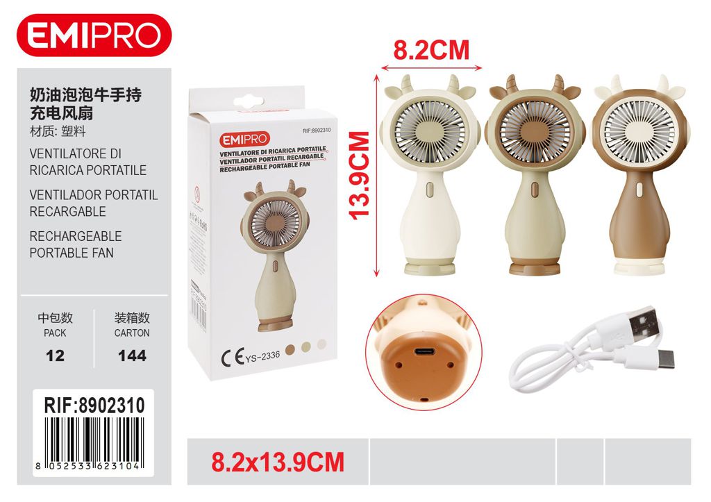 ventilatore Di Ricarica Portatile
