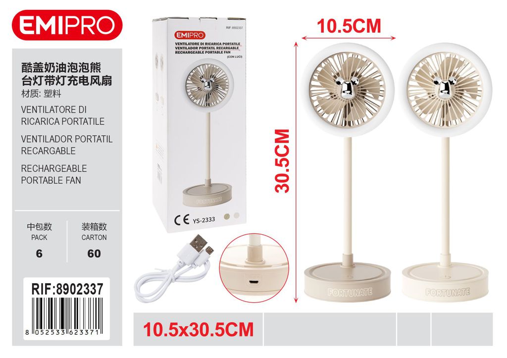 ventilatore Di Ricarica Portatile