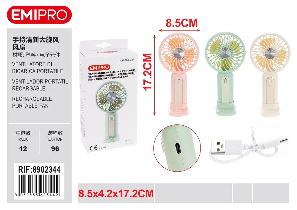 ventilatore Di Ricarica Portatile