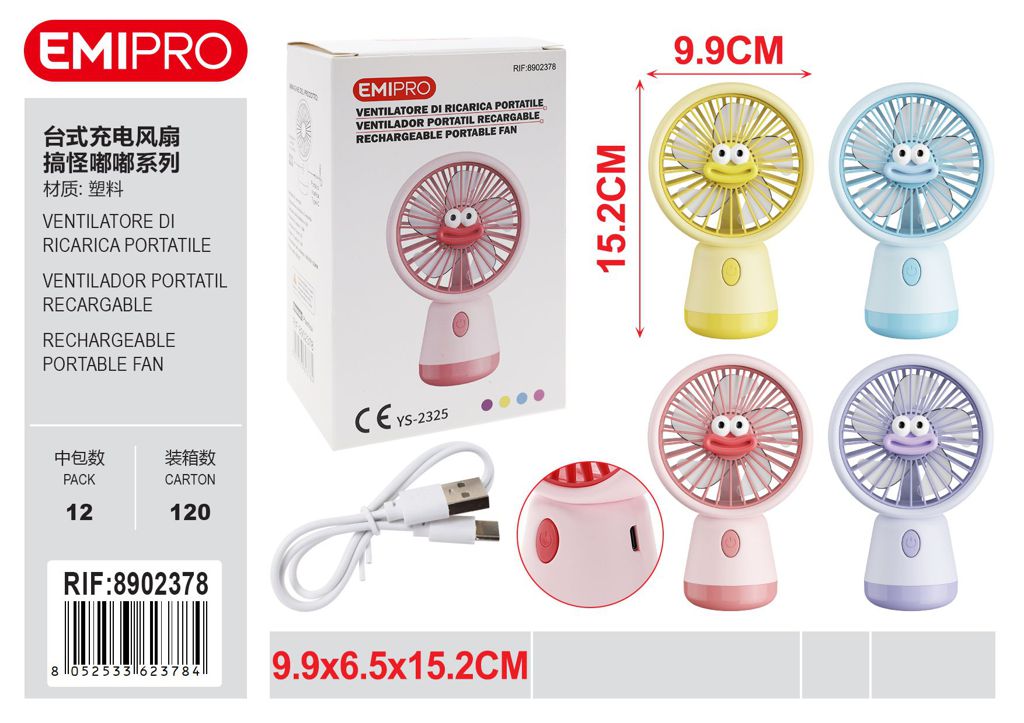ventilatore Di Ricarica Portatile