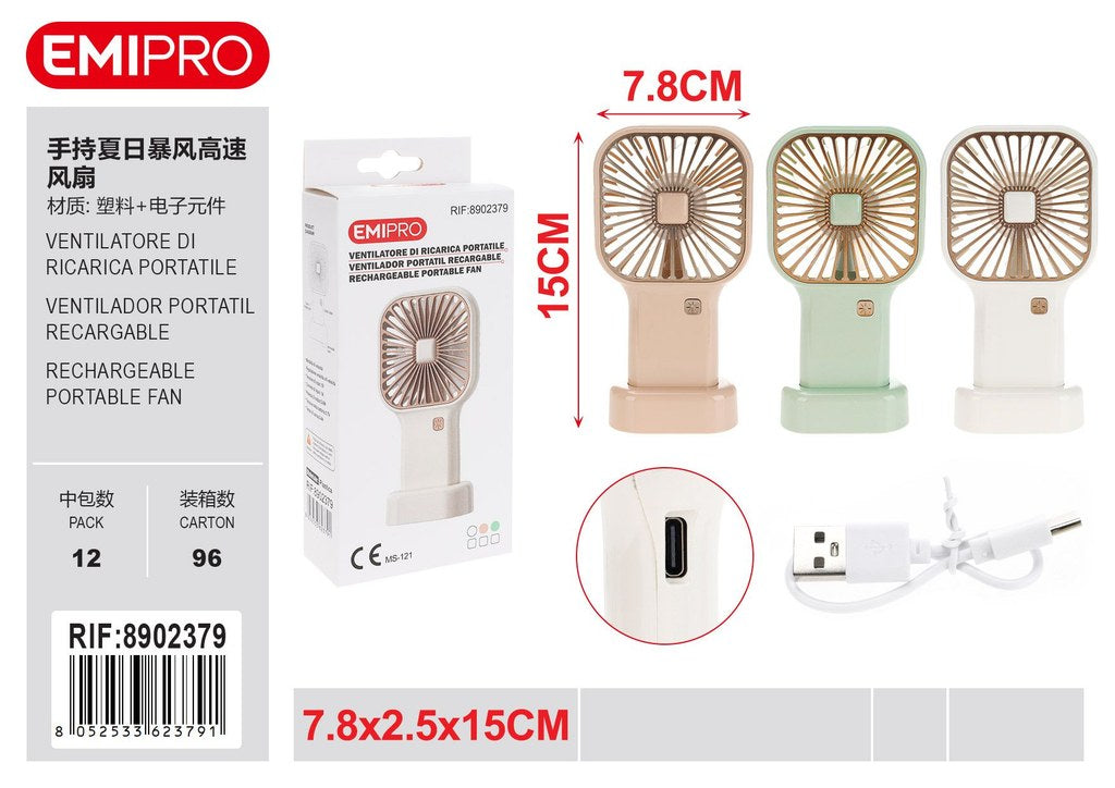 ventilatore Di Ricarica Portatile