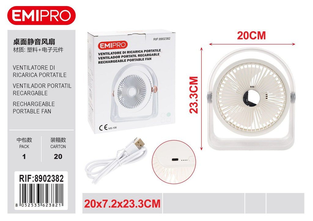 ventilatore Di Ricarica Portatile