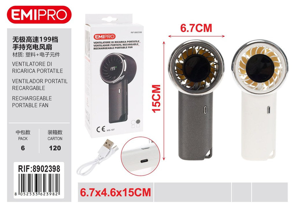 ventilatore Di Ricarica Portatile