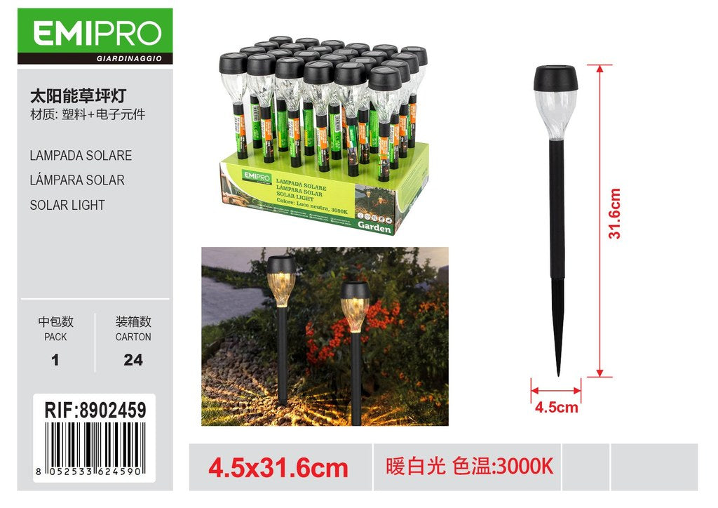 LAMPADA SOLARE 4.5*31.6CM