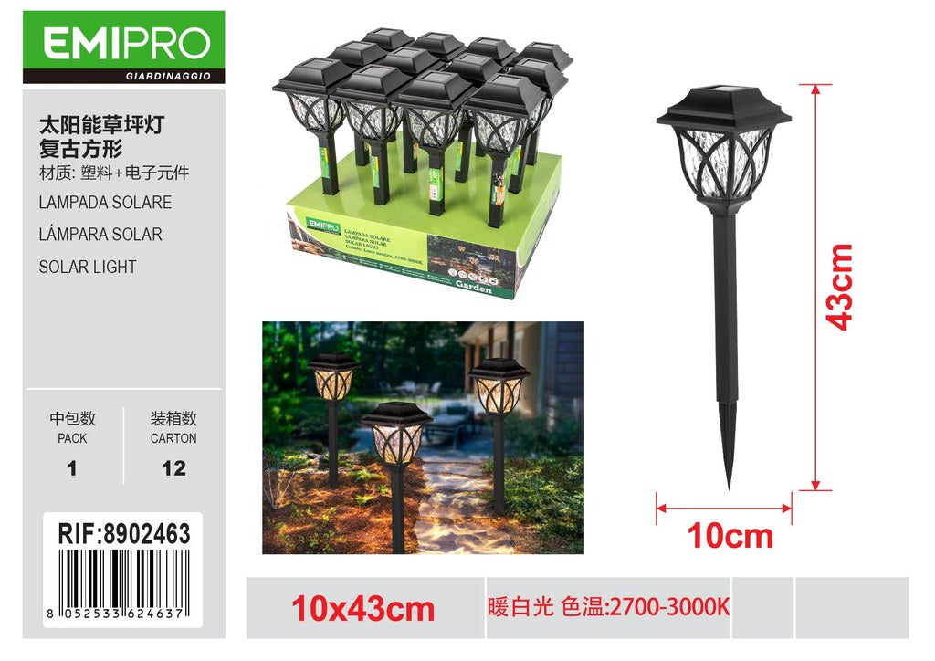 LAMPADA SOLARE 10*44.8CM