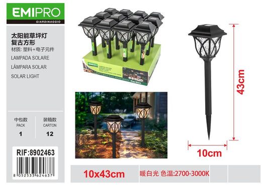 LAMPADA SOLARE 10*44.8CM