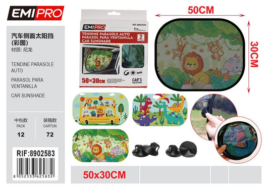 Parasole Da Auto 50*30cm 2Pcs