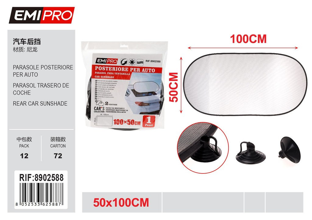 Parasole Posteriore Per Auto 100*50cm