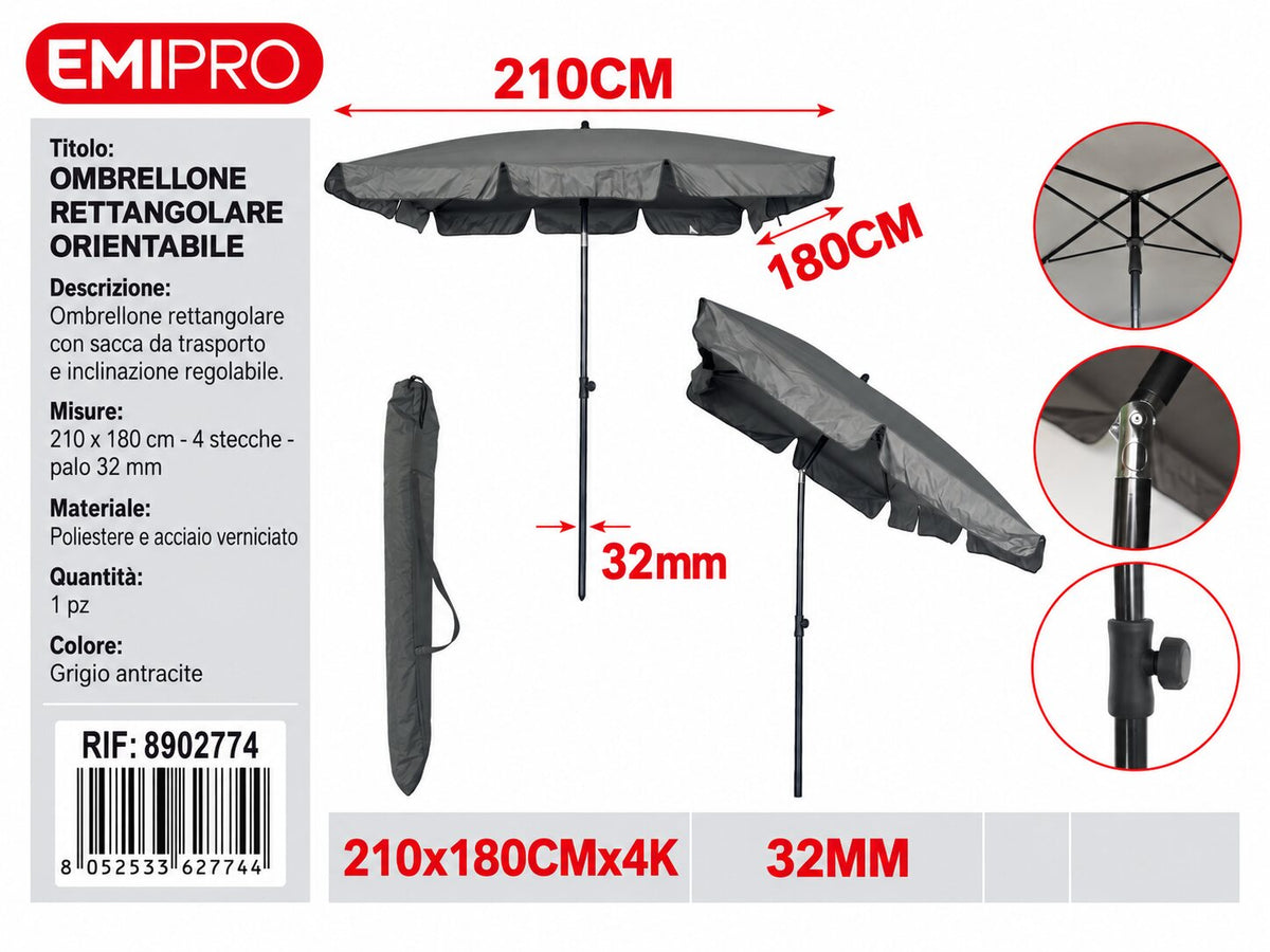 Ombrelloni 200*180cm*4k 32mm