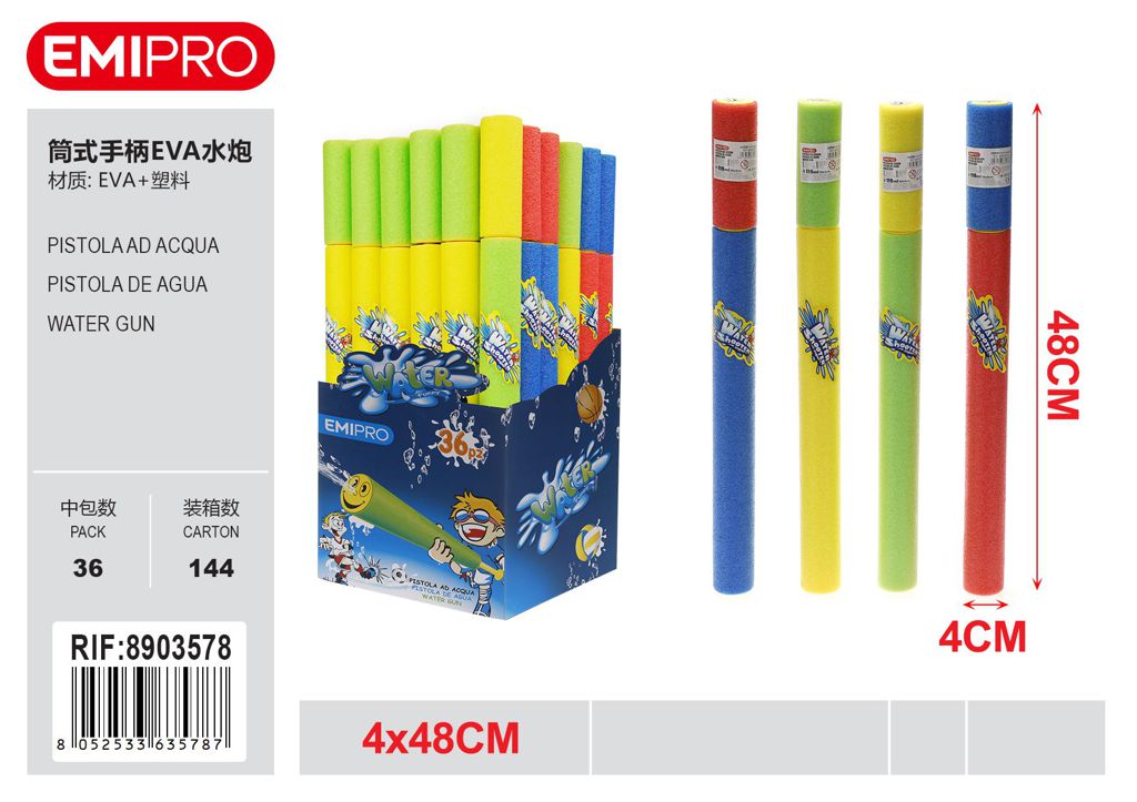 Pistola Ad Acqua 4*48cm