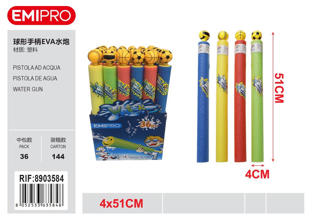 Pistola Ad Acqua 4*51cm