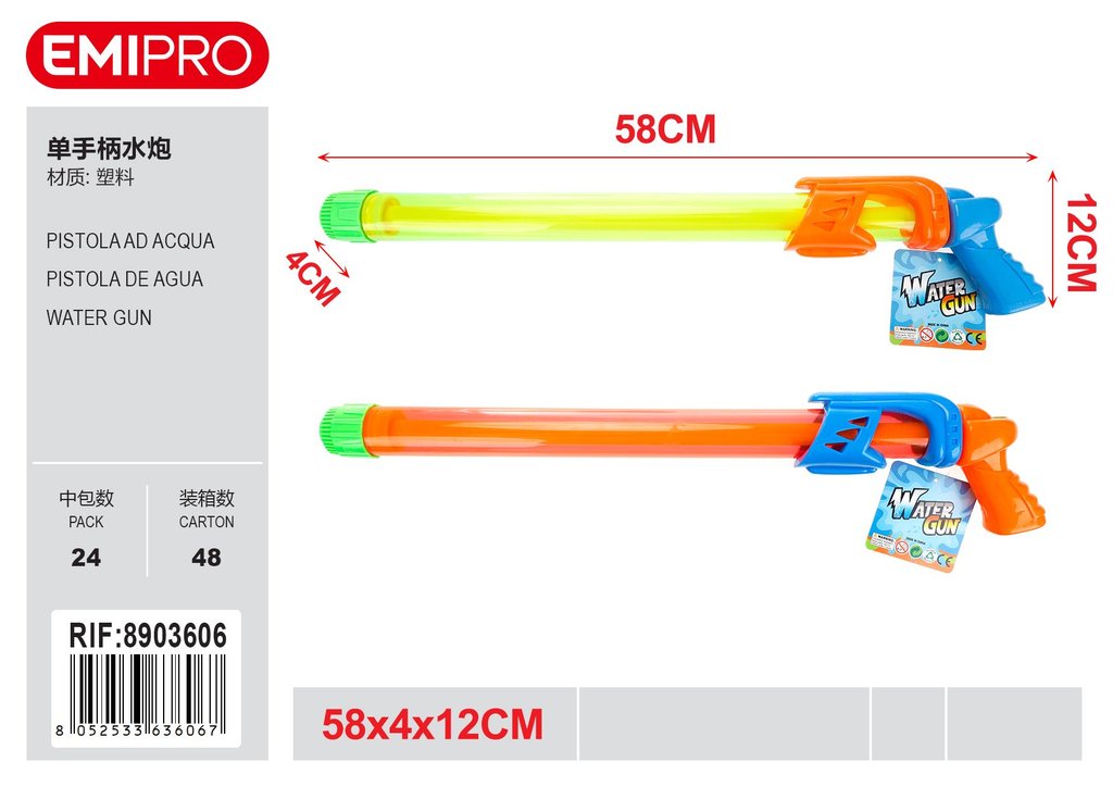 Pistola Ad Acqua 58*4*12cm