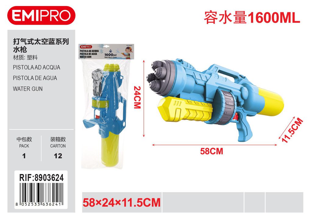 Pistola Ad Acqua 58*24*11.5cm