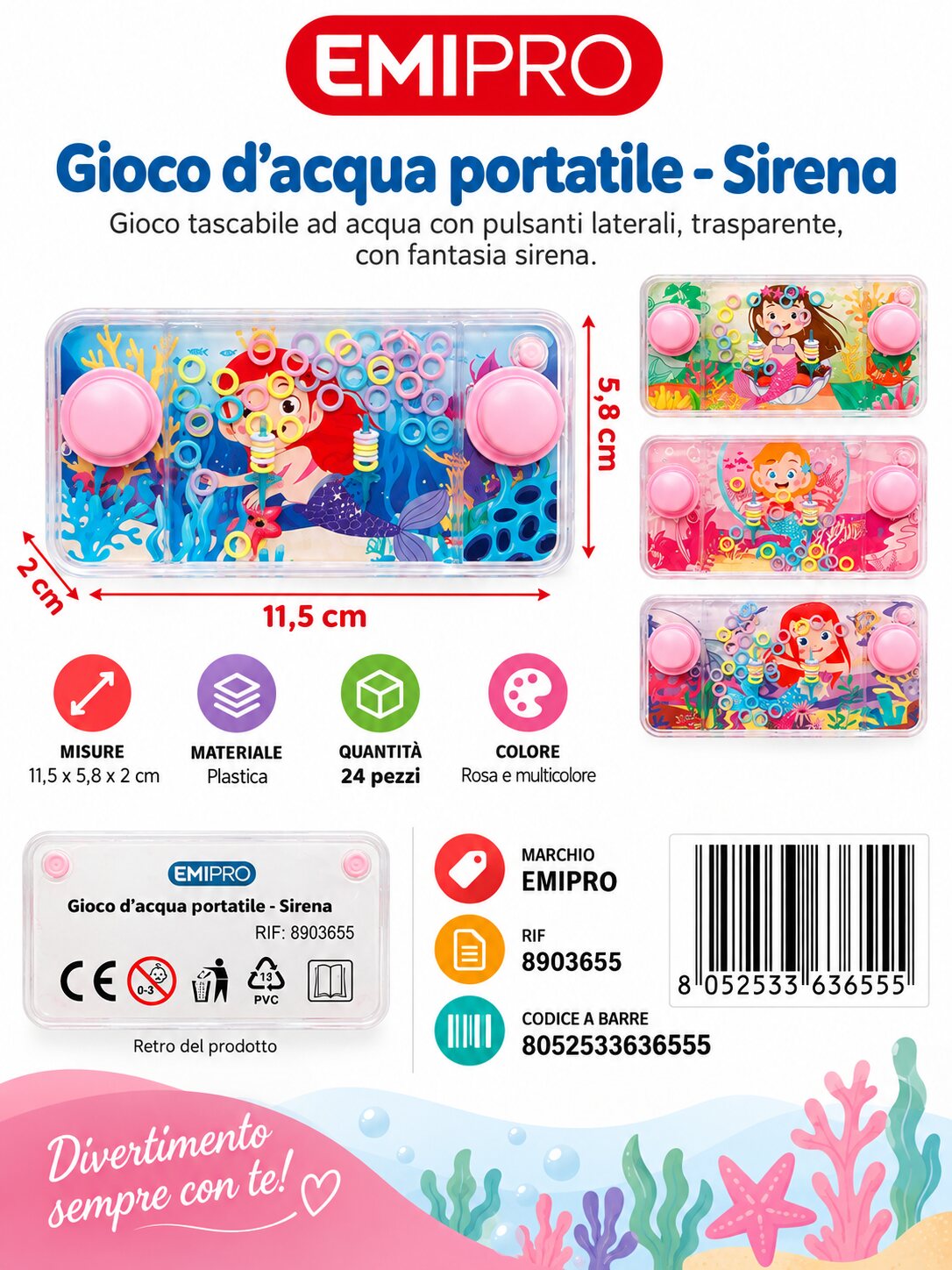 Gioco D'Acqua Portatile