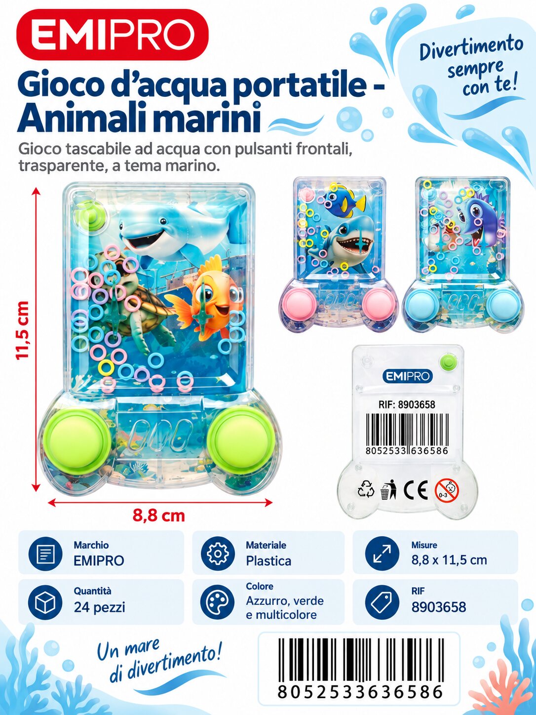 Gioco D'Acqua Portatile