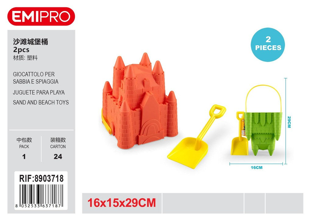 Giocattolo Per Sabbia E Spiaggia 2Pcs 16*15*29cm