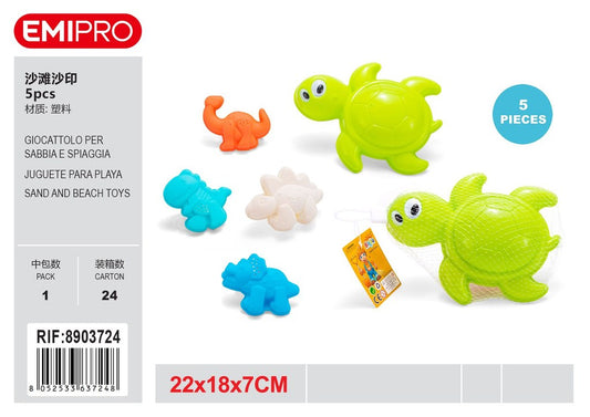 Giocattolo Per Sabbia E Spiaggia 5Pcs 22*18*7cm