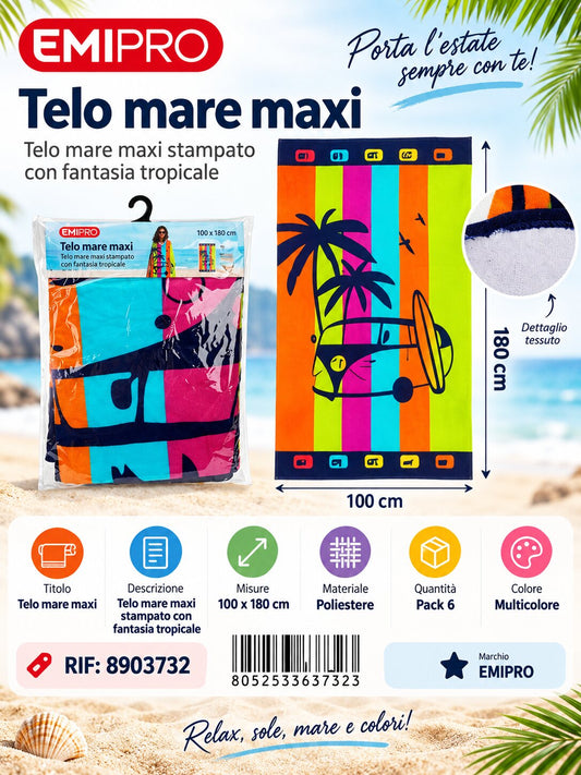 Telo Mare 100*180cm