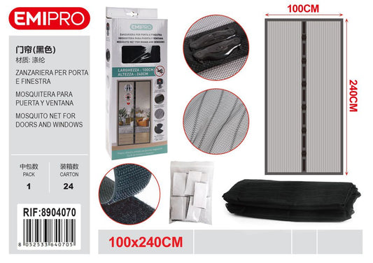 Zanzariera Per Porta E Finestra 100*240cm