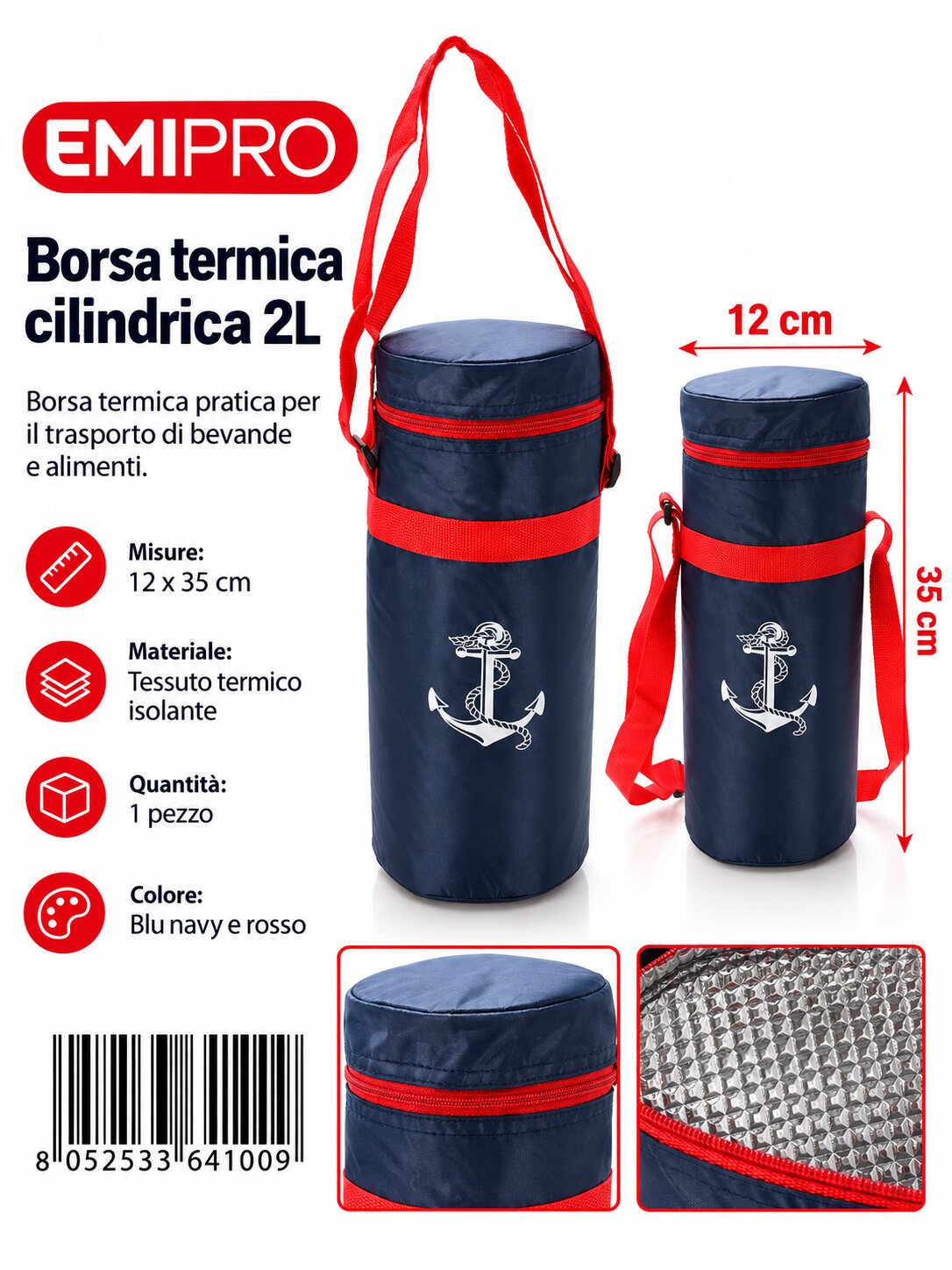 Borsa Frigo 2L 12*35cm