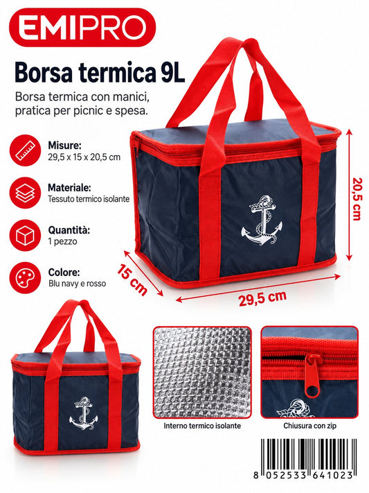 Borsa Frigo 9L 29.5*15*20.5cm