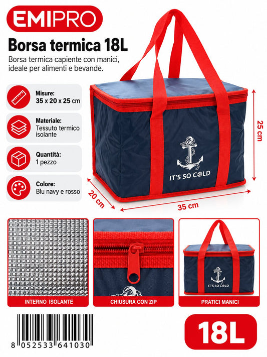 Borsa Frigo 18L 35*20*25cm