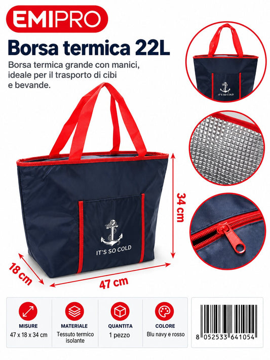 Borsa Frigo 22L 47*18*34cm