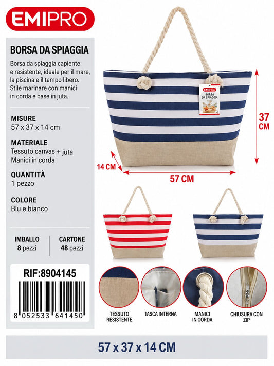 Borsa Da Spiaggia 57*37*14cm