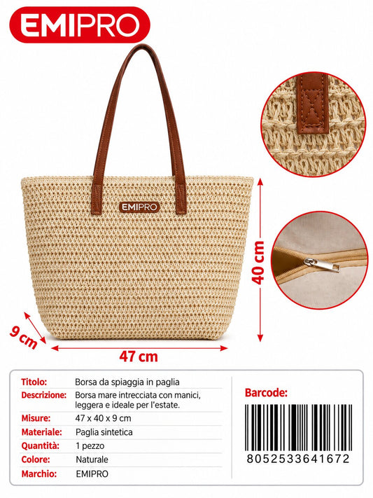 Borsa Da Spiaggia 47*40*9cm