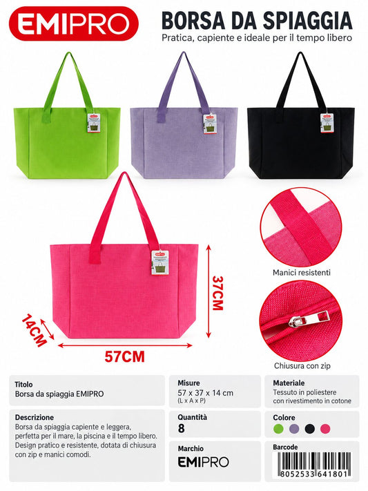 Borsa Da Spiaggia 57*37*14cm