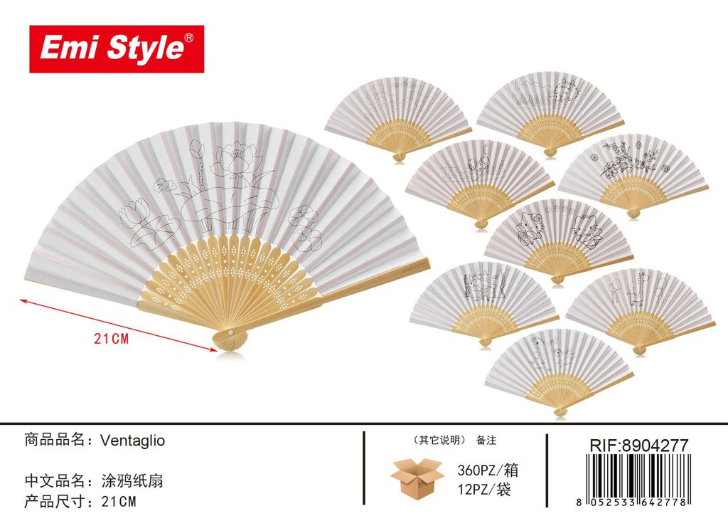 ventaglio 21cm