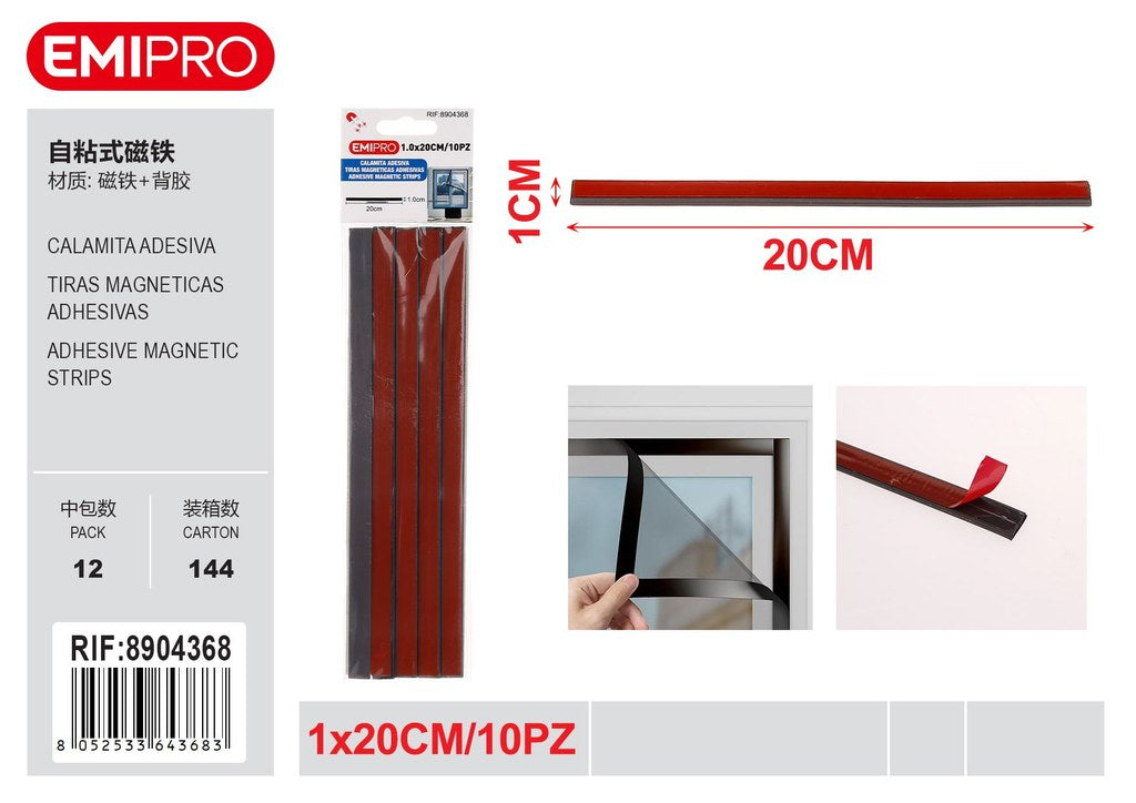 Calamita Adesiva 20cm 10Pz