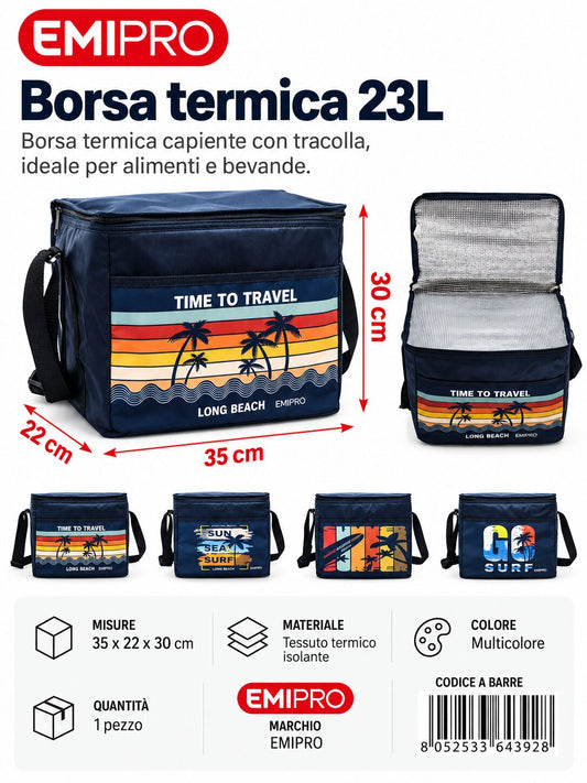 Borsa Frigo 23L 35*22*30cm