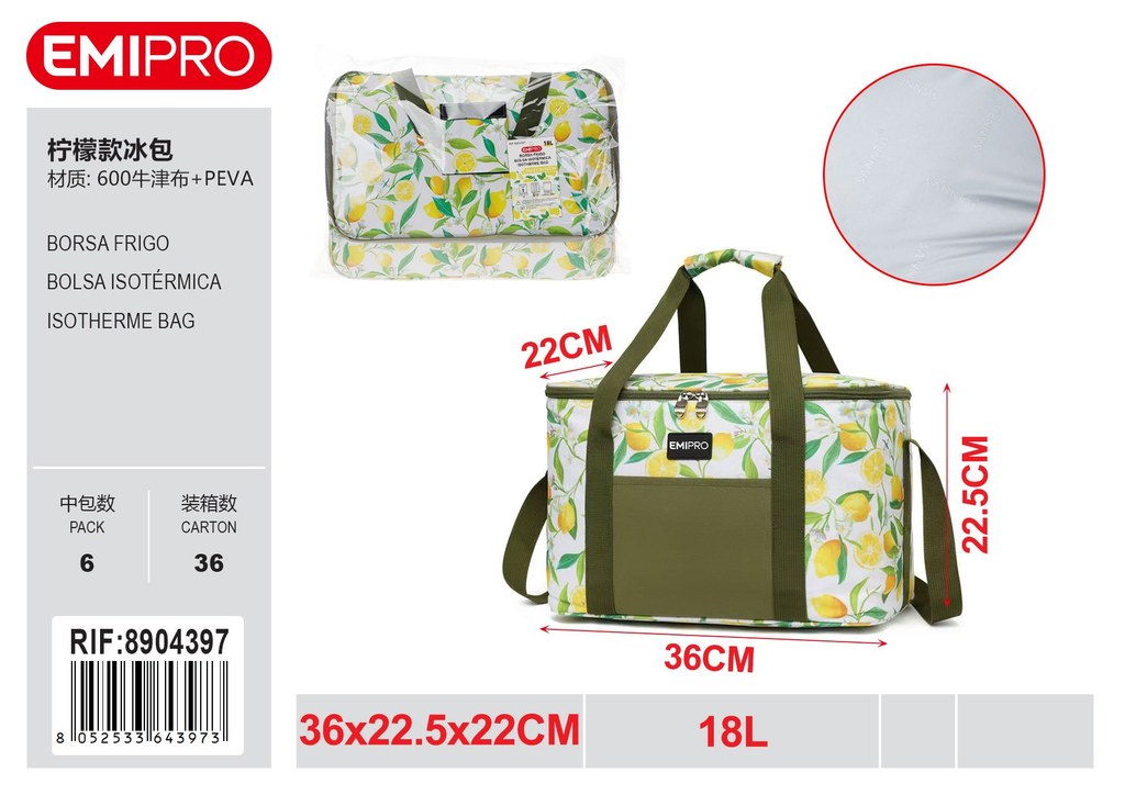 Borsa Frigo 36*22.5*22cm/18L