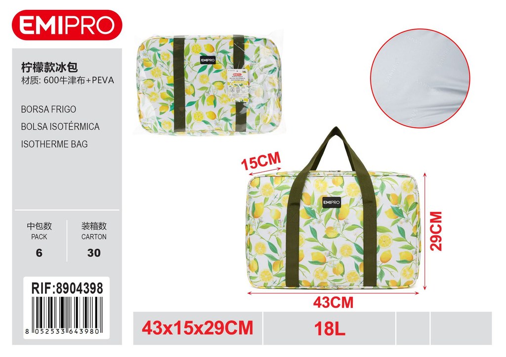 Borsa Frigo 43*15*29cm/18L