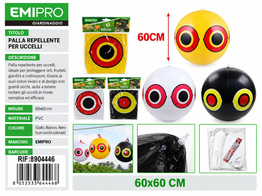 PALLA REPELLENTE PER UCCELLI 60CM