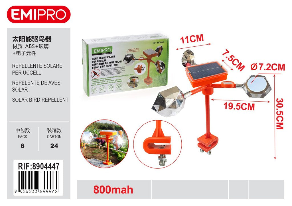 REPELLENTE SOLARE PER UCCELLI