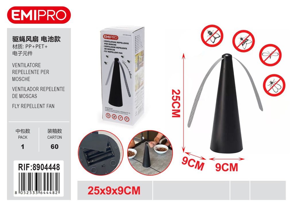 ventilatore Repellente Per Mosche