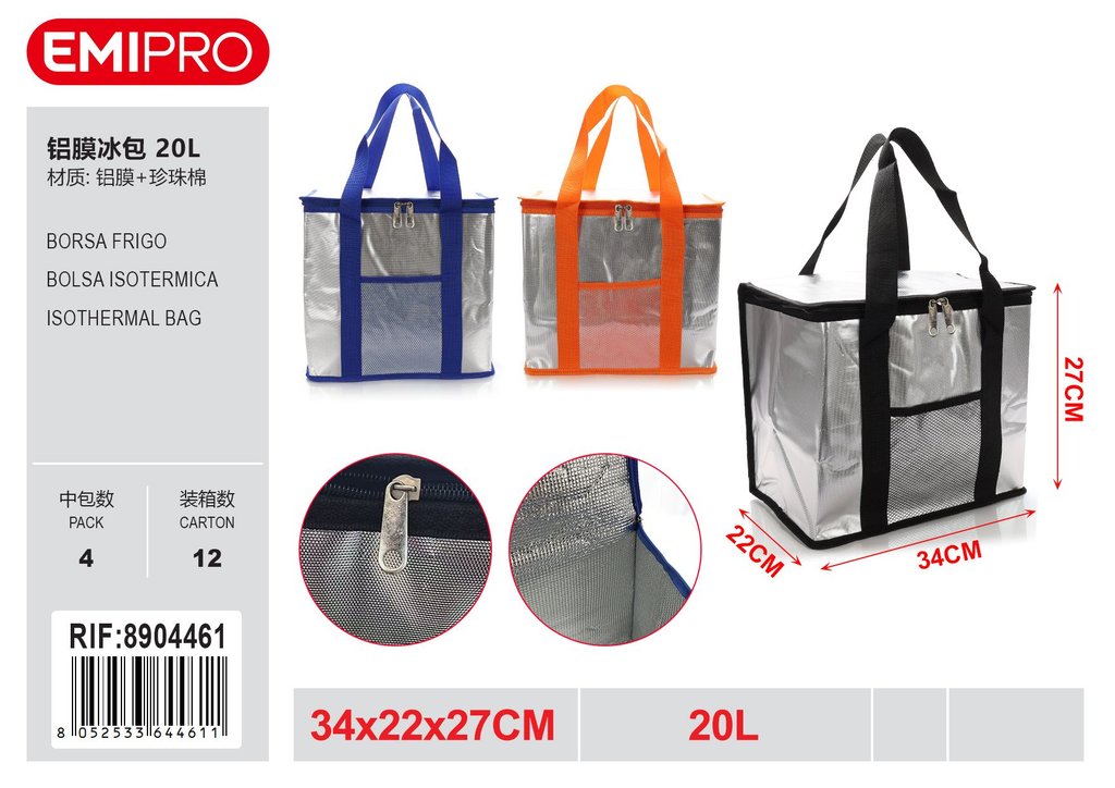 Borsa Frigo 20L 34*22*27cm