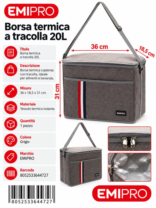 Borsa Frigo 20L 36*18.5*31cm