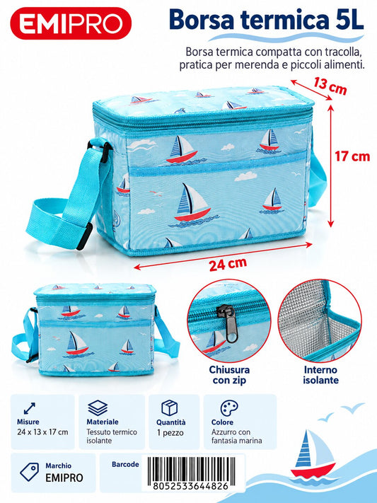 Borsa Frigo 5L 22*14*17cm