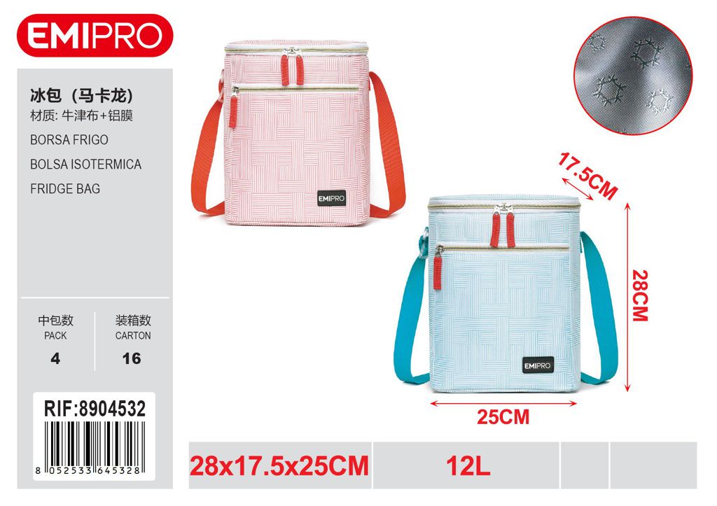 Borsa Frigo 28*17.5*25cm 12L