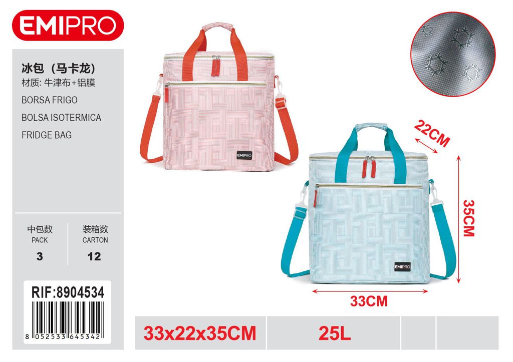 Borsa Frigo 33*22*35cm 25L