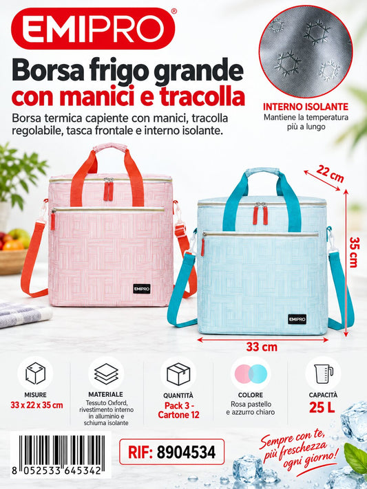 Borsa Frigo 33*22*35cm 25L
